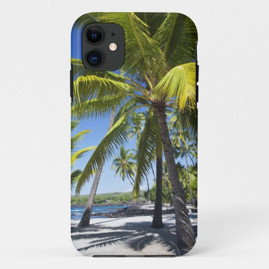 ヤシの木、プウホヌア・オ・ホナウナウ国立歴史公園 Case-Mate iPhoneケース (裏面)