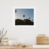 ヤシの木 ポスター (キッチン)