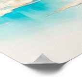 ヤシの木 ポスター (角)