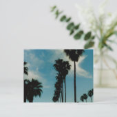 ヤシの木 ポストカード (スタンド正面)