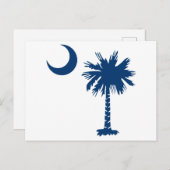 ヤシの木 ポストカード (正面/裏面)