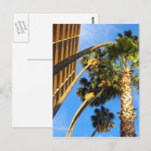 ヤシの木 ポストカード (正面/裏面)