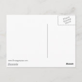 ヤシの木 ポストカード (裏面)