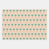 ヤシの木 ラッピングペーパーシート (正面)