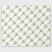 ヤシの木 ラッピングペーパー (フラット)