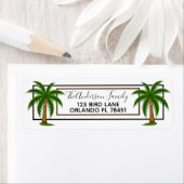 ヤシの木 ラベル (インサイチュ)