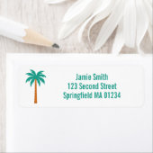 ヤシの木 ラベル (インサイチュ)