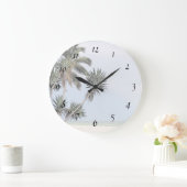 ヤシの木 ラージ壁時計 (ホーム)