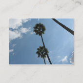 ヤシの木 名刺 (裏面)