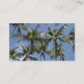 ヤシの木 名刺 (裏面)