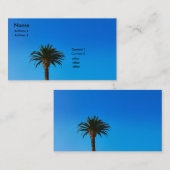 ヤシの木 名刺 (正面/裏面)