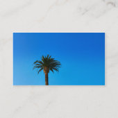 ヤシの木 名刺 (裏面)