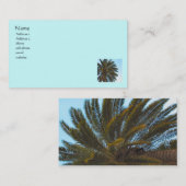 ヤシの木 名刺 (正面/裏面)