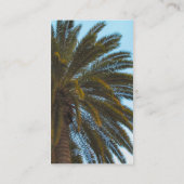 ヤシの木 名刺 (裏面)