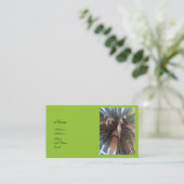 ヤシの木 名刺 (スタンド正面)