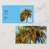 ヤシの木 名刺 (正面/裏面)