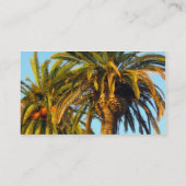 ヤシの木 名刺 (裏面)