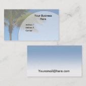 ヤシの木 名刺 (正面/裏面)