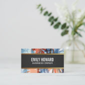 ヤシの木 名刺 (スタンド正面)