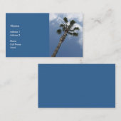 ヤシの木 名刺 (正面/裏面)
