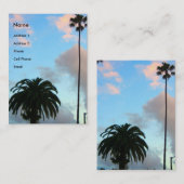 ヤシの木 名刺 (正面/裏面)