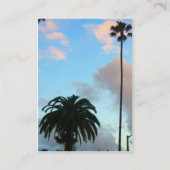 ヤシの木 名刺 (裏面)