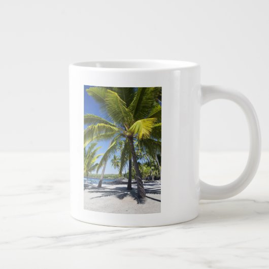 ヤシの木-国立歴史公園プーホヌアオ ジャンボコーヒーマグカップ (右)