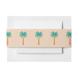 ヤシの木 招待状ベリーバンド