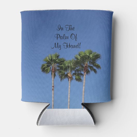 ヤシの木 缶クーラー (正面)