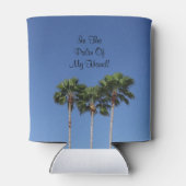 ヤシの木 缶クーラー (裏面)