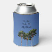 ヤシの木 缶クーラー (缶裏面)