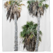 ヤシの木#3 #wall #art シャワーカーテン (正面)