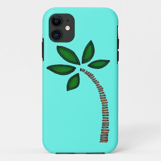 ヤシの木 Case-Mate iPhoneケース (裏面)