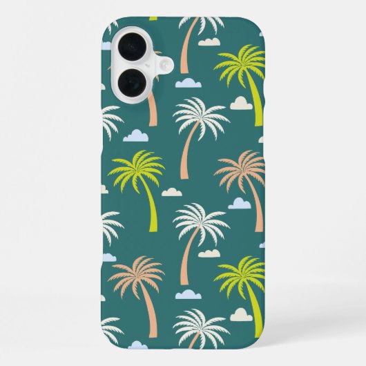 ヤシの木 iPhoneケース (裏面)