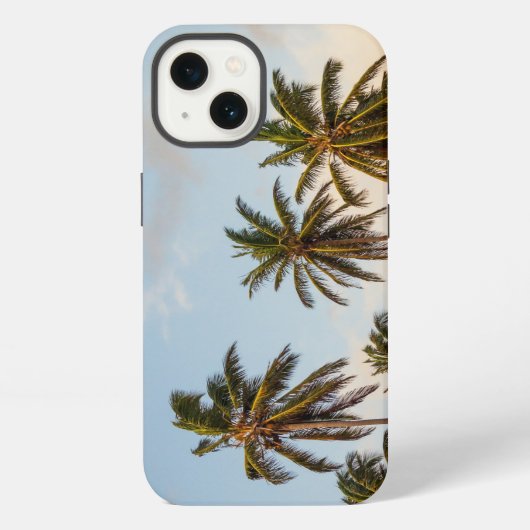 ヤシの木 iPhoneケース (裏面)