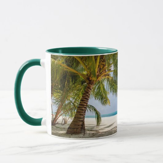 ヤシの木 | Moody Sky マグカップ (左)