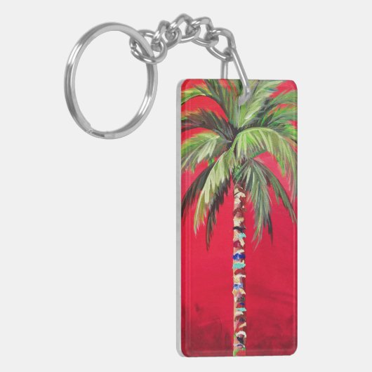 ヤシの木Keychain キーホルダー (正面左)