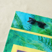 ヤシの木N.J.ビーチタオル ビーチタオル (インサイチュ)