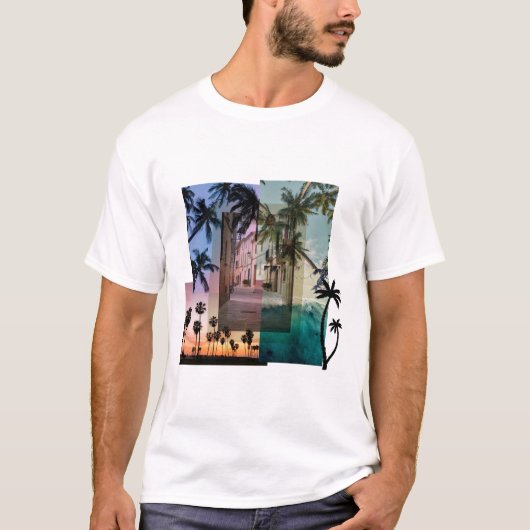 ヤシの木Tシャツ Tシャツ (正面)