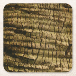 ヤシの樹皮 スクエアペーパーコースター