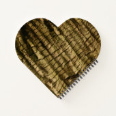 ヤシの樹皮 ノートブック (裏面)