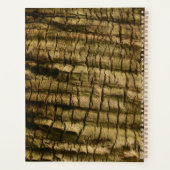 ヤシの樹皮 プランナー手帳 (裏面)