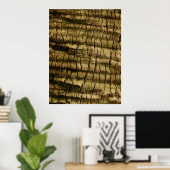 ヤシの樹皮 ポスター (ホームオフィス)