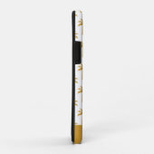 ヤシの熱帯の夏の植物モダンからし Case-Mate iPhoneケース (裏面/右)