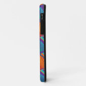ヤシの花の幾何学的な明葉るいパターン Case-Mate iPhoneケース (裏面/左)