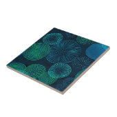 ヤシの葉のファンタイル タイル (側面)