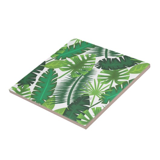 ヤシの葉の新鮮なタイル タイル (側面)