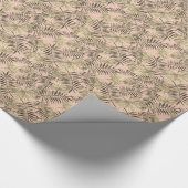 ヤシの葉の熱帯ラッピング紙 ラッピングペーパー (角)