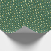 ヤシの葉：アールデコ模様。 ラッピングペーパー (角)