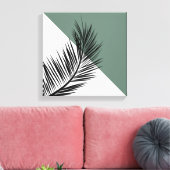 ヤシの葉 キャンバスプリント (インサイチュ (リビング))